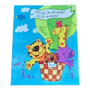 Happy Birthday Brother Card Hallmark Greeting Card